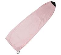 LOORGVEL Funda Protectora Elástica para Tabla de Surf Rosa Blanca 180X50 CM Cierre Ajustable Bolsa de Transporte Acolchada para Paddleboard y Snowboard Protección Solar Arena para Viajes