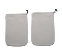 LOORGVEL Guantes de Cera Parafina Hidratantes para Cuidado de Manos, Funda Gris y Banda Elástica, Ideales para Terapia de Manos