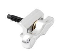 LOORGVEL Hebilla de Aluminio Anodizado para Bicicleta Cierre Resistente y Ligero con Tornillo de Montaje Compatible para Adultos y Uso Bicicletas Estáticas y Elípticas