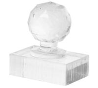 LOORGVEL Herramienta Prensa Polvos Acrílica para Maquillaje Ojos y Rostro Sello Reparador para Sombras y Blush Plantilla Precisa para Acabado y Delicado