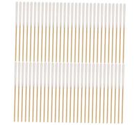 LOORGVEL Hisopos de Algodón Gruesos para Maquillaje 60 Piezas Tamaño Largo Multiusos para Mujer Limpieza de Oídos Cuidado Facial Salón de Belleza