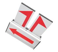 LOORGVEL Indicador de Saque para Baloncesto de Aleación de Aluminio con Flecha de Dirección Roja para Árbitros en Partidos de Baloncesto