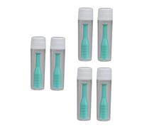 LOORGVEL Insertador Estuche Portátil de Lentes de Contacto con Ventosa 6 Piezas Salud Ocular Verde Soporte de Succión para Lentes Cuidado Seguro Uso Diario Viaje