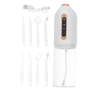 LOORGVEL Irrigador Bucal Portátil Mini para Limpieza Dental Hilo Dental de Agua Eléctrico Recargable Inalámbrico Resistente al Agua para Viajes Casa Oficina