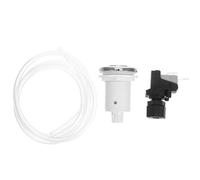 LOORGVEL Kit de Interruptor Neumático de Aire Microinterruptor Incorporado y Botón para Triturador de Residuos y Bañera, Adecuado para Uso en Cocinas y Spas