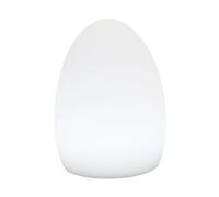 LOORGVEL Lámpara de Noche LED Forma de Huevo Colorido Recargable por USB Luz de Mesa Portátil para Habitación Infantil Hogar y Exteriores