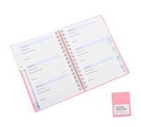 LOORGVEL libro de contraseñas Computadora portátil tamaño llave conveniente pequeño de notas de gestión de contraseñas libreta de direcciones de sitios web páginas rosa