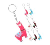 LOORGVEL Llaveros de Alpaca Divertidos 8 Piezas para Fiestas Infantiles Recuerdos Decorativos Colgantes para Mochilas y Llaves Regalos Baratos Niñas