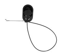 LOORGVEL Manija de Liberación para Reclinable con Cable y Resorte, Repuesto Universal para Sofá y Sillón, Control Manual de Zinc Antióxido, Fácil Instalación y Uso