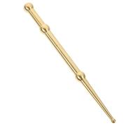 LOORGVEL Masajeador Corporal Pequeño de Latón Dorado Pluma de Acupuntura para Estimular Músculos y Puntos de Acupresión en Terapias de Bienestar