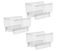 LOORGVEL Organizador Apilable Acrílico Transparente para Botellas de Vino y Agua, 3 Unidades, Soporte Modular para Nevera, Cocina y Despensa, Almacenamiento y Visible