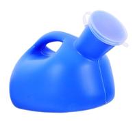 LOORGVEL Orinal Portátil de Plástico Tapa 2000 Ml para Hombres y Personas Mayores Botella Urinaria a Prueba de Derrames Gran Capacidad para Uso Nocturno y Cama Fácil de Limpiar y