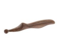 LOORGVEL Palo de Masaje de Madera de Sándalo Verde Herramienta de Acupresión para Puntos Gatillo Rodillo Masajeador Muscular para Pies Contorno Facial y Recuperación Muscular Terapia