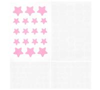 LOORGVEL Parches Acné en Piel 4 Unidades, Hidrocoloides Transpirables en Forma de Estrella, Pegatinas para Uso Diario en Rostro