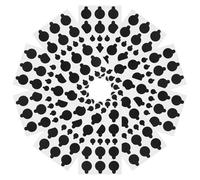 LOORGVEL Pegatinas de Apagón para Cámara Autoadhesivas 105 X 64 CM en Negro Cubiertas de Privacidad Opacas de PVC para Enrutadores y Portátiles Protección Versátil contra Luces LED y