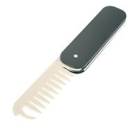 LOORGVEL Peine Plegable Compacto de Viaje para Mujer Dientes Dobles y Anchos Antiestático Portátil y Ligero para Tipo de Cabello