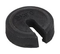 LOORGVEL Pesa de Hierro de 0,5 Kg para Tracción Ortopédica Gancho, Contrapeso Calibración Métrica Industrial, Peso de Báscula Retro Estable y Compatible para Uso Clínico Profesional