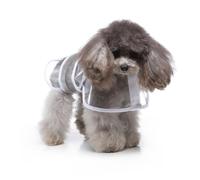 LOORGVEL Pet Dog Raincoat con Capucha Ajustable y Cinta Reflectante para Seguridad Nocturna S Resistente y Cómodo para Perros Pequeños y Medianos
