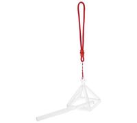 LOORGVEL Pirámide Cantora de 3 Pulgadas Vara, Juego de 2 Piezas para Musicoterapia y Meditación, Decoración Curativa Piramidal para Relajación y Bienestar Hogar