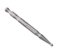 LOORGVEL Pluma de Inoxidable para Masaje Facial y Corporal, Herramienta de Terapia de Puntos Gatillo Portátil, Bolígrafo Terapéutico Multifuncional para Relajación y Reflexología Podal