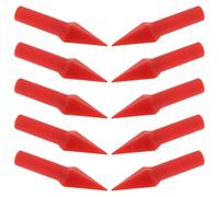 LOORGVEL Puntas de Flecha de Silicona Suave para Práctica al Aire Libre 10 Unidades Repuesto Seguro para Tiro Protección de Objetivos y Uso en Juegos Recreativos