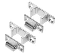 LOORGVEL Recambios Campana Teka de Acero Inoxidable para Panel de Vidrio con Cierre Seguro y Compatibilidad , 4piezas Ideales para Campana Extractora en Cocina DIY