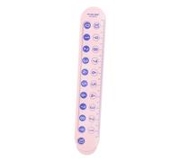 LOORGVEL Regla de Aprendizaje Matemático para Herramienta y Resta Regla Deslizante Resistente para Desarrollo Aritmético Casa o Jardín de Infancia Color Rosa