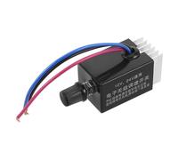 LOORGVEL Regulador de Velocidad Variable sin Escalas para Ventilador de Camión 12v/24v Disipador de Calor Controlador Electrónico de Motor Cc para Sistema de Enfriamiento y Calefacción