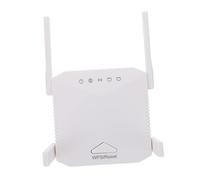 LOORGVEL Repetidor WiFi Inalámbrico 300mbps 4 Antenas y Diseño de Ventilación Lateral para Extensión de Señal y Cobertura en Casa u Oficina