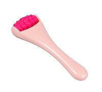 LOORGVEL Rodillo Masajeador Facial Tamaño Compacto Piel de Ojos 1 Unidad Silicona Rosa y Fucsia Dispositivo de Importación de Esencias Cuidado Facial Diario