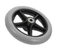 LOORGVEL Ruedas Giratorias para Silla Ruedas Repuesto Resistente y Silencioso Accesorios para Sillas Manuales y Andadores Rotación Material Duradero
