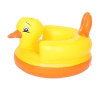 LOORGVEL Silla Inflable Forma De Pato Asiento Cómodo Para Sala De Estar Para Bebés Pequeños Material Resistente Silla Inflable Para Recién Nacidos