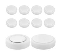 LOORGVEL Soporte Magnético Adhesivo para Control Remoto 10 Piezas sin Taladro para Pared, Organizador Magnético para Mando TV y Aire Acondicionado, Autoadhesivo sin Residuos para Hogar y