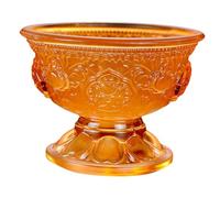 LOORGVEL Taza de Ofrenda Budista Vintage de Mediana Cuenco para Agua Decoración Clásica para Hogar y Templos