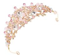 LOORGVEL Tiara de Reina de Princesa para Niñas Tocado Decorativo Brillante Cristales para Fiestas de Princesa y Disfraces Varios estilos