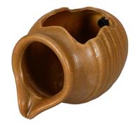 LOORGVEL Tinaja de Barro Fuente Decorativa para Jardín Exterior Circulación de Agua y Durabilidad, Jarrón de Cerámica Estilo Vintage para Decoración de Sala