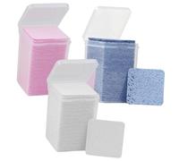 LOORGVEL Toallitas de Limpieza para Pestañas Botellas Sin Pelusas para Quitar Pegamento de Extensiones Uso Profesional y Doméstico