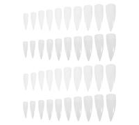 LOORGVEL Uñas Postizas Garra Transparentes y Naturales 1000 Piezas Puntas Largas Adhesivas para Manicura Set Uñas Postizas Reutilizables para Cuidado en Salón y Uso Diario