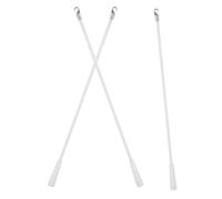 LOORGVEL Varilla para Persianas Verticales de Fibra de Vidrio Marrón 3 Piezas Varilla Larga de Repuesto para Cortinas Control de Luz Preciso para Ventanas y Puertas Hogar y Oficina