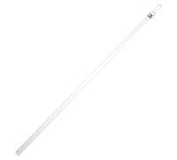 LOORGVEL Varilla Ventanas Transparente Acrílica 12 Mm Diámetro 50 Cm Diseño Minimalista para Barras de Tensión Cortinas Corredizas Uso en Hoteles y Hogar