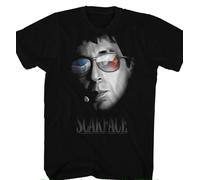 Loose-Black-Tshirts-Homme-Tees-Scarface-Cuban-Aviators-Adult-Short-Sleeve