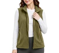 Loose Fit Solid Color Stand Collar Warm Fleece Vest Casual Sleeveless Jacke | Sudadera Sin Capucha Mujer Cortavientos Graduacion Talla Alberca Deportivos Amarilla Pastel Palillos Repellent Combinado