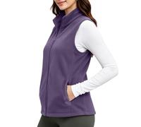 Loose Fit Solid Color Stand Collar Warm Fleece Vest Casual Sleeveless Jacke | Sudadera Sin Capucha Mujer Cortavientos Graduacion Talla Alberca Deportivos Amarilla Pastel Palillos Repellent Combinado
