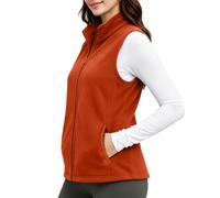 Loose Fit Solid Color Stand Collar Warm Fleece Vest Casual Sleeveless Jacke | Sudadera Sin Capucha Mujer Cortavientos Graduacion Talla Alberca Deportivos Amarilla Pastel Palillos Repellent Combinado