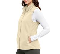 Loose Fit Solid Color Stand Collar Warm Fleece Vest Casual Sleeveless Jacke | Sudadera Sin Capucha Mujer Cortavientos Graduacion Talla Alberca Deportivos Amarilla Pastel Palillos Repellent Combinado