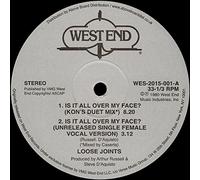 Loose Joints - Is It All Over My Face (white Vinyl)