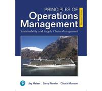 Loose-Leaf for Principles of Operations Management: Sustainability and Supply Chain Management, 11th edition
