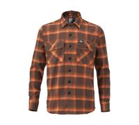 Loose Riders Camisa Flannel colorido/naranja S