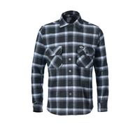 Loose Riders Camisa Hallerbos Flannel azul/gris XL