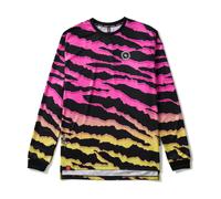 Loose Riders Camiseta de manga larga amarillo/lila XL